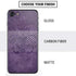 Brigid Ashwood Purple Damask Butterfly iPhone SE (2nd & 3rd Gen) Skin
