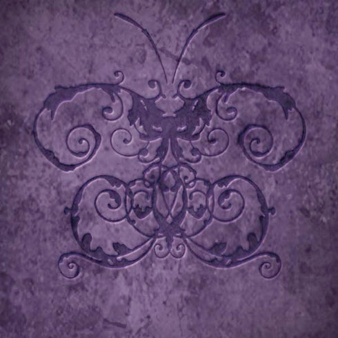 Brigid Ashwood Purple Damask Butterfly iPhone X Pro Case