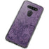 Purple Damask Butterfly by Brigid Ashwood LG K51/Q51 Clear Case
