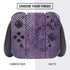 Brigid Ashwood Purple Damask Butterfly Nintendo Switch Bundle Skin
