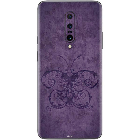 Brigid Ashwood Purple Damask Butterfly OnePlus 7 Pro Skin