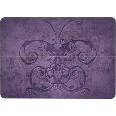 Brigid Ashwood Purple Damask Butterfly Surface Laptop Studio Skin