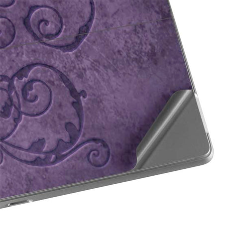 Brigid Ashwood Purple Damask Butterfly Surface Pro 8 Skin