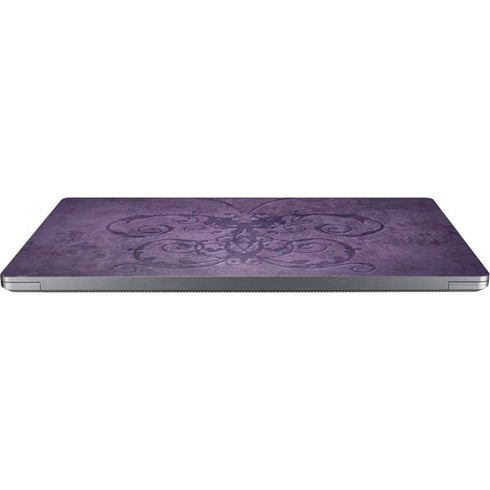 Brigid Ashwood Purple Damask Butterfly Universal Laptop 16in (13 x 9.4in) Skin