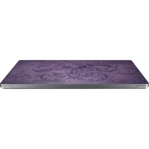 Brigid Ashwood Purple Damask Butterfly Universal Laptop 18in (14.6 x 10.6in) Skin