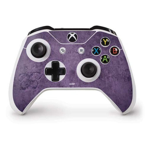 Brigid Ashwood Purple Damask Butterfly Xbox One S Controller Skin