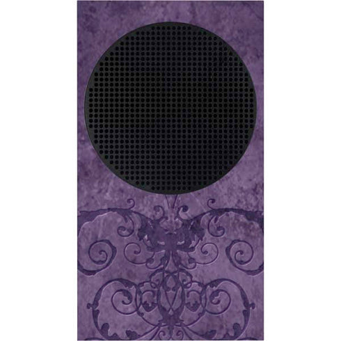 Purple Damask Butterfly by Brigid Ashwood Xbox Series S Skins