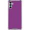 Purple Solid Galaxy A13 5G Clear Case