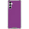 Purple Solid Galaxy A14 5G Clear Case