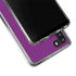 Purple Solid Galaxy A21 Clear Case