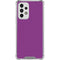 Purple Solid Galaxy A53 5G Clear Case