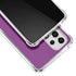 Purple Solid Galaxy A53 5G Clear Case