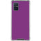 Purple Solid Galaxy A71 5G Clear Case