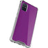 Purple Solid Galaxy A71 5G Clear Case