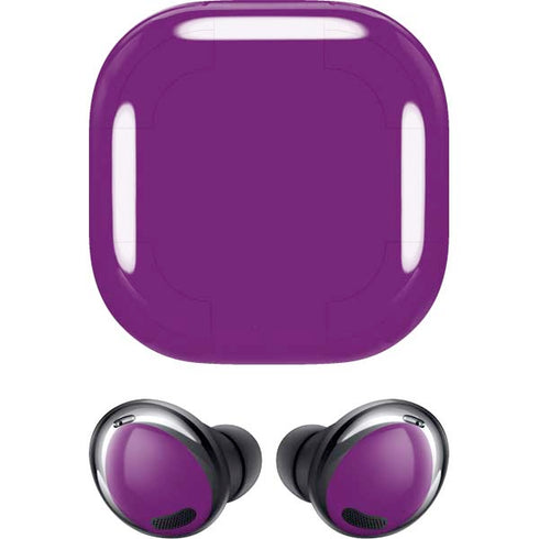 Purple Solid Galaxy Buds Pro Skin