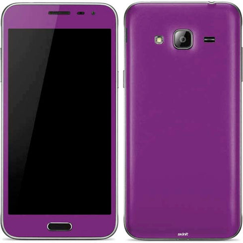 Purple Solid Galaxy J3 Skin