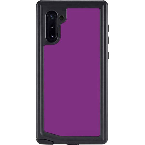 Purple Solid Galaxy Note 10 Waterproof Case