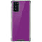 Purple Solid Galaxy Note20 5G Clear Case