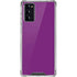 Purple Solid Galaxy Note20 5G Clear Case