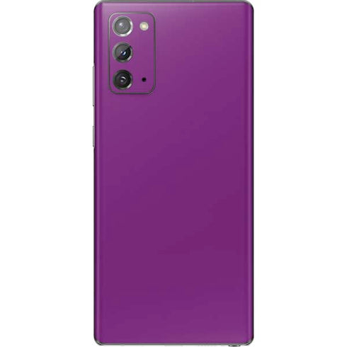 Purple Solid Galaxy Note20 5G Skin