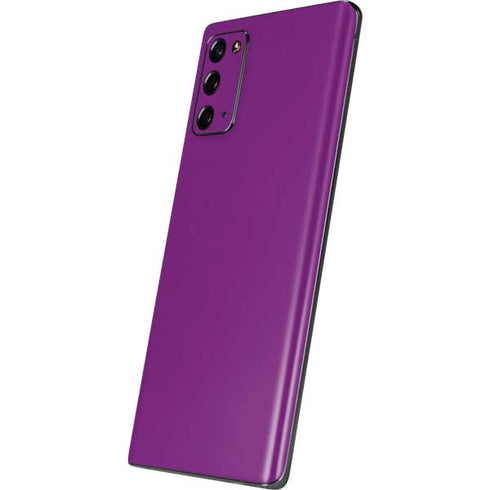 Purple Solid Galaxy Note20 5G Skin