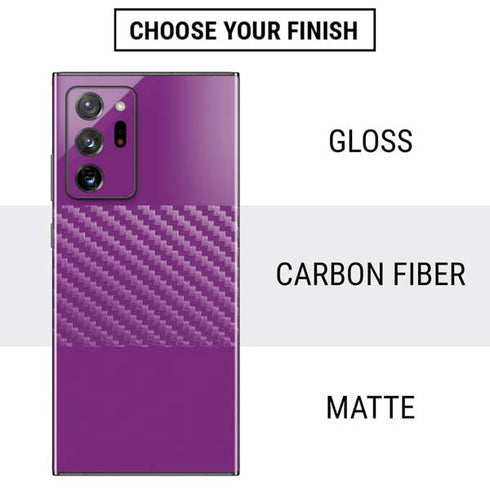 Purple Solid Galaxy Note20 Ultra 5G Skin