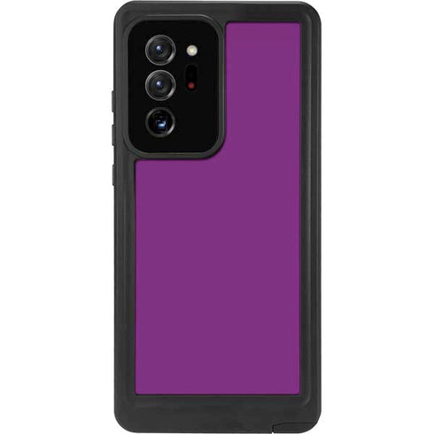 Purple Solid Galaxy Note20 Ultra 5G Waterproof Case
