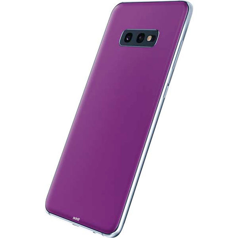 Purple Solid Galaxy S10e Skin