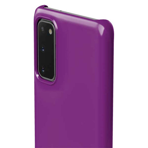 Purple Solid Galaxy S20 Lite Case