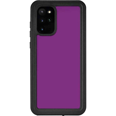 Purple Solid Galaxy S20 Plus Waterproof Case