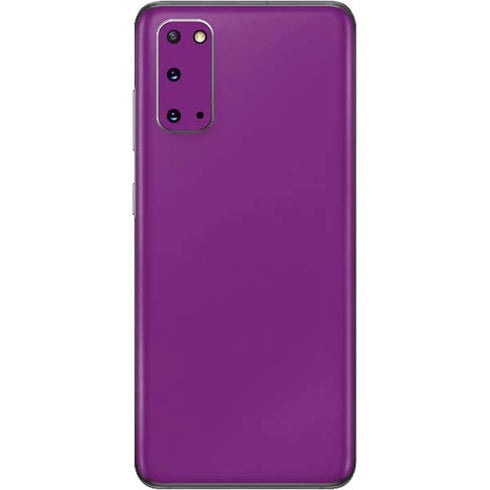 Purple Solid Galaxy S20 Skin