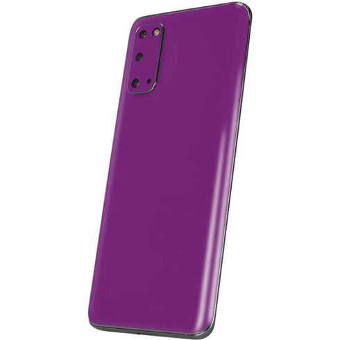 Purple Solid Galaxy S20 Skin
