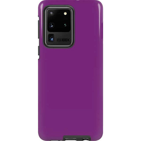Purple Solid Galaxy S20 Ultra 5G Pro Case