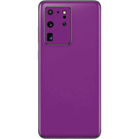 Purple Solid Galaxy S20 Ultra 5G Skin