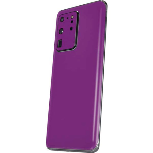 Purple Solid Galaxy S20 Ultra 5G Skin