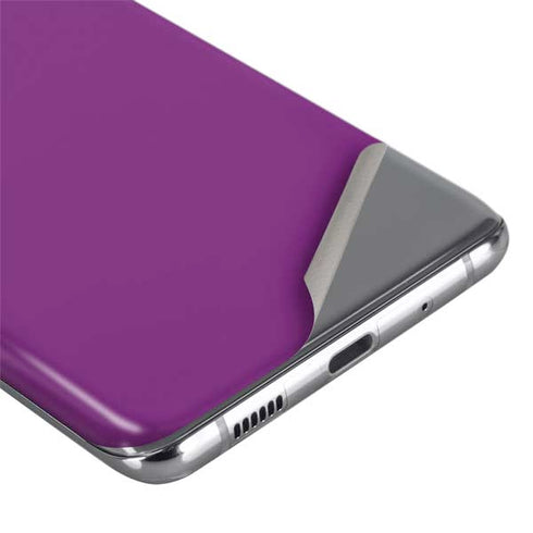 Purple Solid Galaxy S20 Ultra 5G Skin