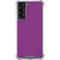 Purple Solid Galaxy S21 5G Clear Case