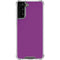 Purple Solid Galaxy S21 FE Clear Case