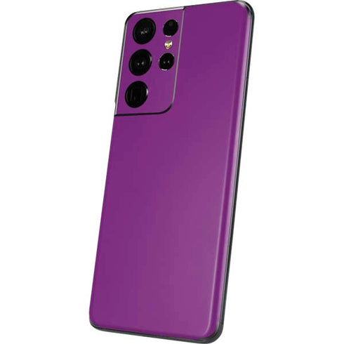 Purple Solid Galaxy S21 Ultra 5G Skin