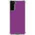 Purple Solid Galaxy S22 Plus Clear Case