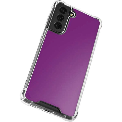 Purple Solid Galaxy S22 Plus Clear Case