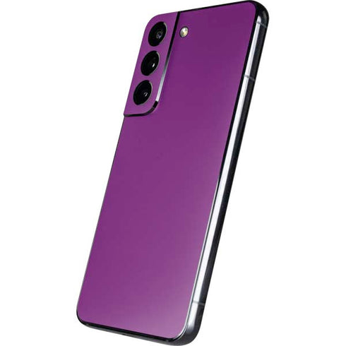 Purple Solid Galaxy S22 Skin