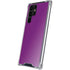 Purple Solid Galaxy S22 Ultra Clear Case