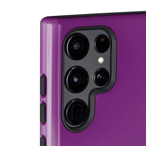 Purple Solid Galaxy S22 Ultra Pro Case