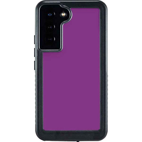 Purple Solid Galaxy S23 Plus Waterproof Case