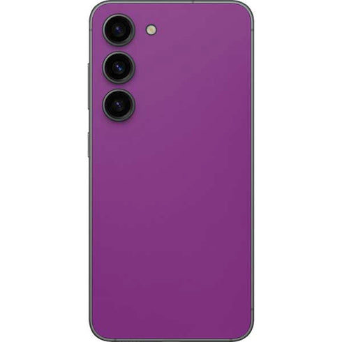 Purple Solid Galaxy S23 Skin