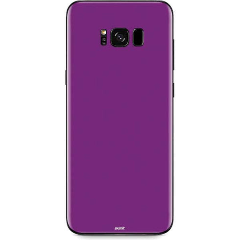 Purple Solid Galaxy S8 Skin