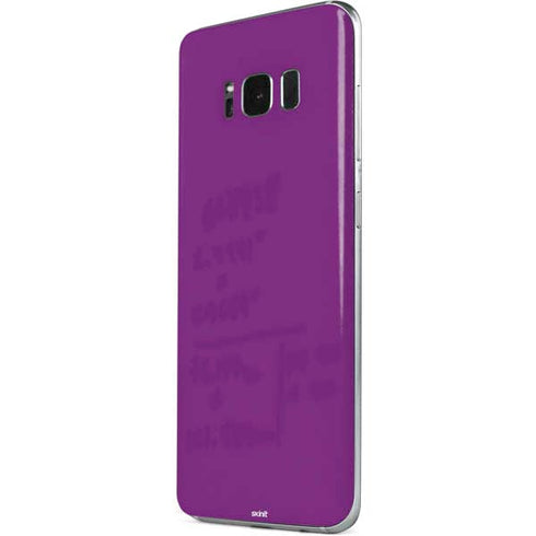 Purple Solid Galaxy S8 Skin