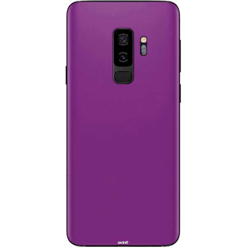 Purple Solid Galaxy S9 Plus Skin