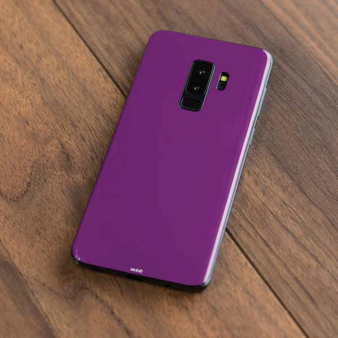 Purple Solid Galaxy S9 Plus Skin